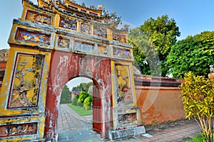 Imperial City. Hue. Vietnam photo